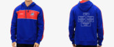 Blue/Red Kids Team Hoodie  | BFC-BSHD11K 
